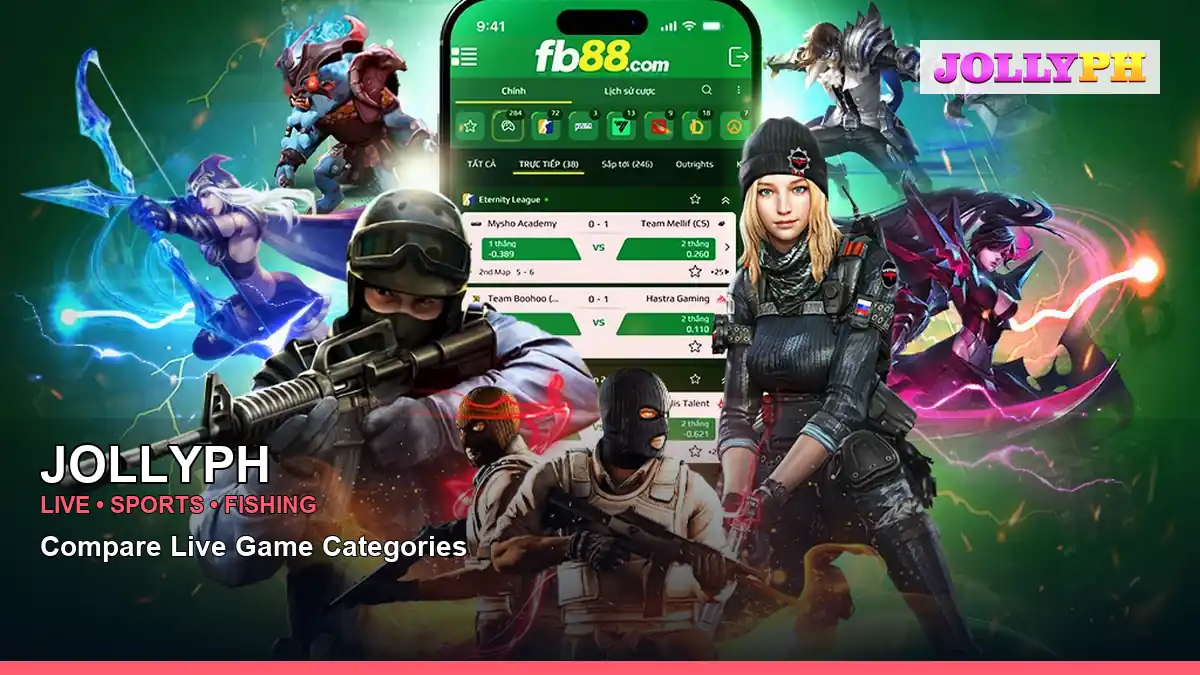 JOLLYPH sports betting and arcade games for Philippine players